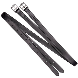 Waldhausen X-Line Stirrup Leathers, Black, 1" x 55"