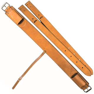 Western Rawhide Roper Flank Cinch Set, Golden Tan