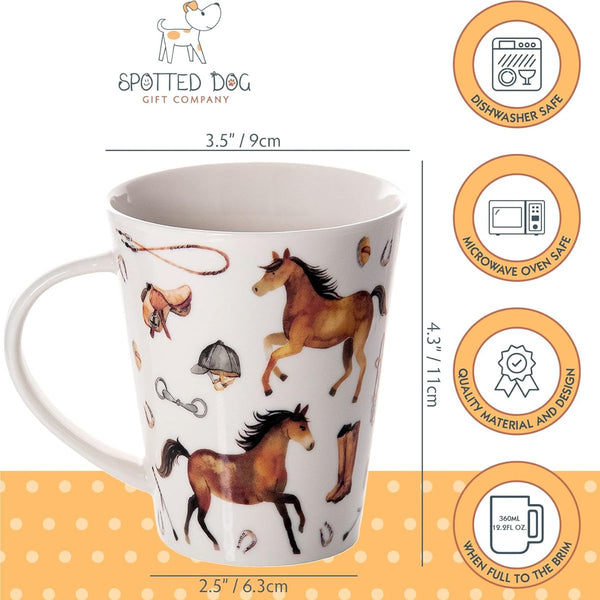 Horse & English Tack 12.2oz. Mug