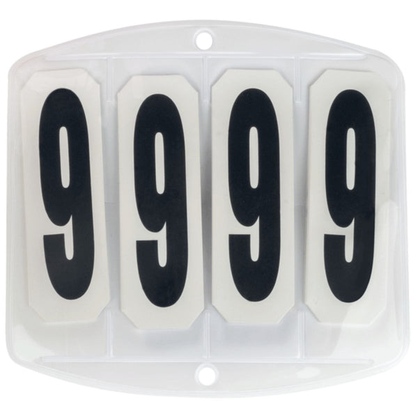 Waldhausen Hook & Loop Show Number System, 4 Digit