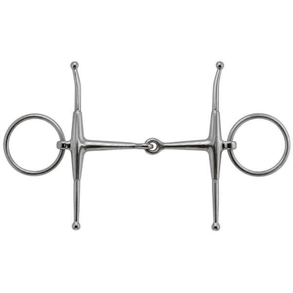 Coronet Fulmer Full Cheek Snaffle Bit, 4 1/2"
