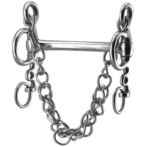 Coronet Mullen Mouth Pelham Bit, 5 1/2"