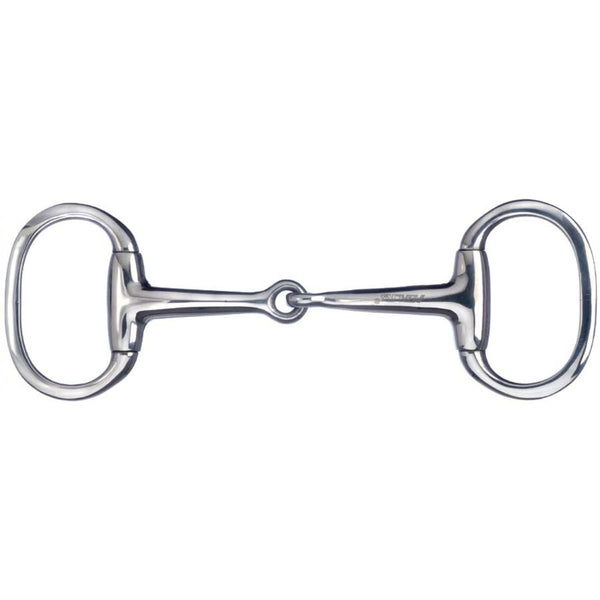Metalab Jointed Snaffle Eggbutt Bit, 5 1/2"