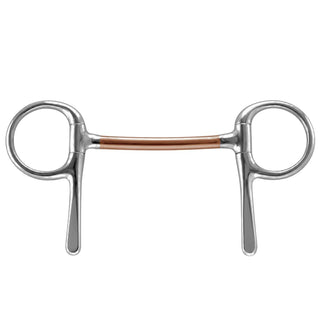 Coronet Half Cheek Mullen Mouth Pony Bit, 3 3/4"