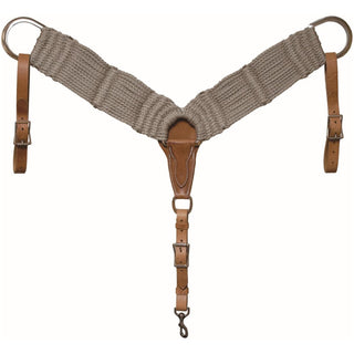 Mustang Bamboo Breast Collar, Grey