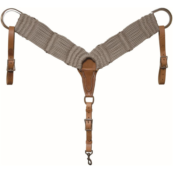 Mustang Bamboo Breast Collar, Grey