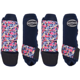 Reinsman Apex Sport Boots 4 Pack, Navy Floral