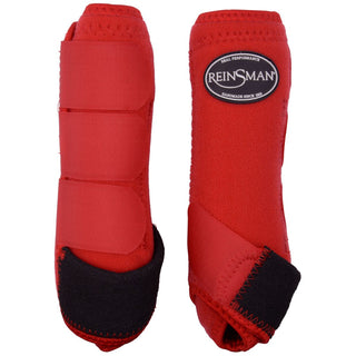 Reinsman Apex Sport Boots 2 Pack, Red, Large