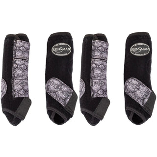 Reinsman Apex Sport Boot 4 Pack, Black Snake