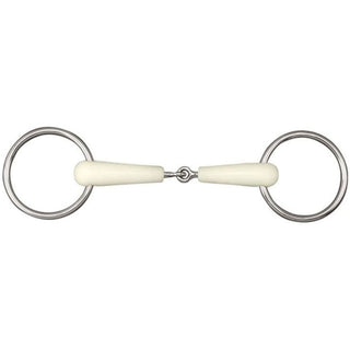 Happy Mouth Loose Ring Jointed Snaffle Bit, 5 1/2"