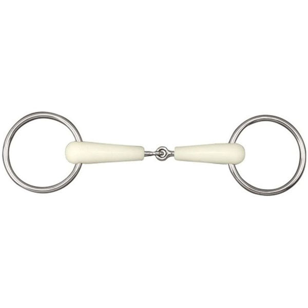 Happy Mouth Loose Ring Jointed Snaffle Bit, 5 1/2"
