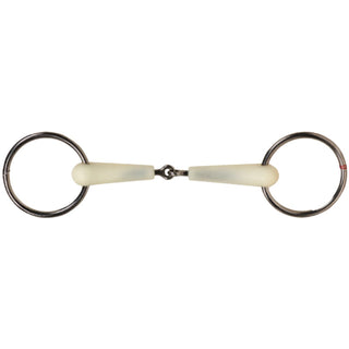 Happy Mouth Loose Ring Jointed Snaffle Bit, 6"