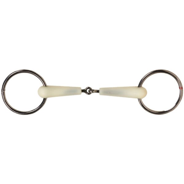 Happy Mouth Loose Ring Jointed Snaffle Bit, 5 3/4"