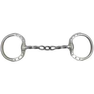 Metalab Francois Gauthier Twisted Chain Eggbutt Bit, 5 1/8"