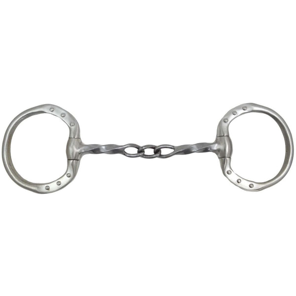 Metalab Francois Gauthier Twisted Chain Eggbutt Bit, 5 1/8"