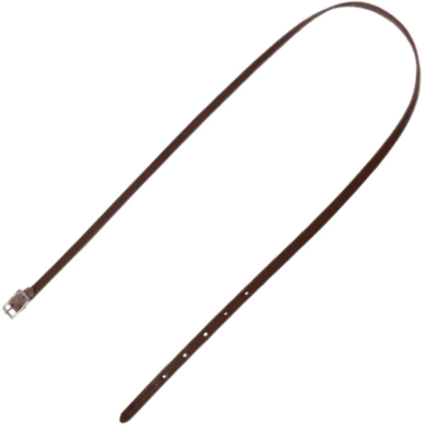 Western Rawhide 42" Throat Strap, Dark Walnut