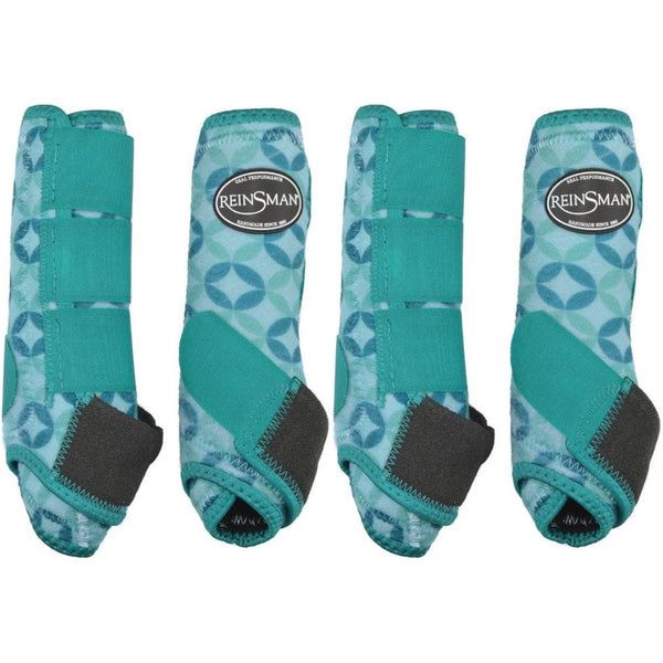 Reinsman Apex Sport Boots 4 Pack, Emerald Star