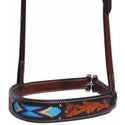 Professional's Choice Beaded Dark Tiedown Noseband