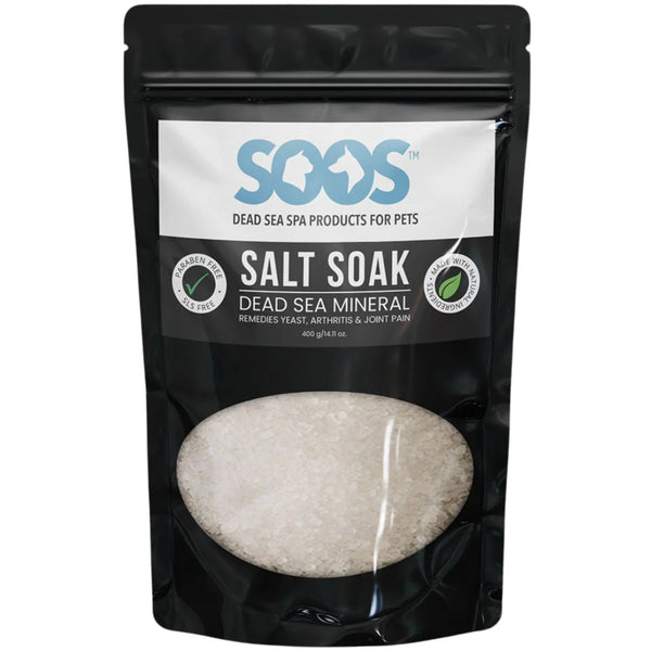 SOOS Salt Soak, Dead Sea Mineral, 400gm
