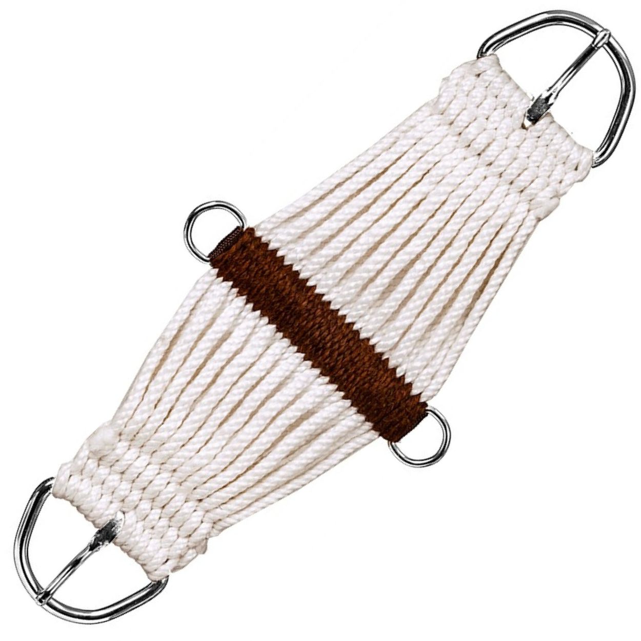 In Line Rope Cinch Mustang Pony Rope Cinch, 23 String, 16