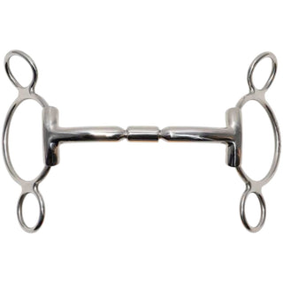 Metalab Mullen Barrel Continental Gag Bit, 5 1/4"