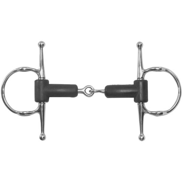 Coronet Rubber Full Cheek Gag Bit, 5 1/2"