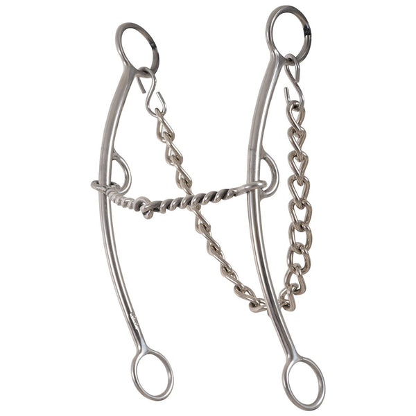 Classic Equine Long Shank Snaffle Goostree Pickup Bit