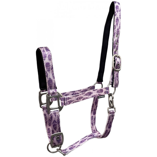 Country Legend Feather Cob Halter, Purple
