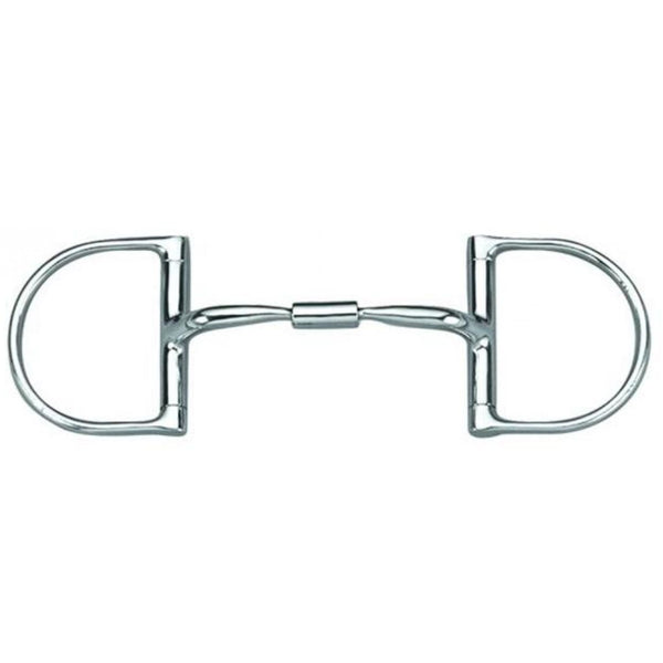 Myler Dee Ring Comfort Snaffle Wide Barrel Bit, 5"