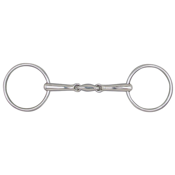 Toklat Loose Ring 3 Piece Snaffle Bit, 5 1/2"
