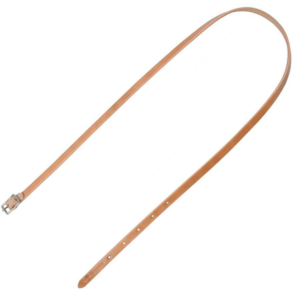 Western Rawhide 46" Throat Strap, Golden Tan