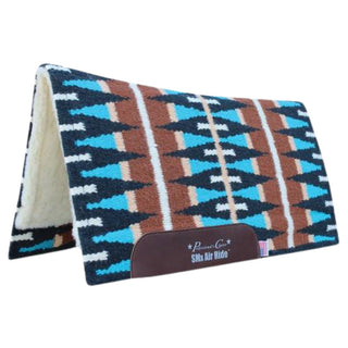 Professional's Choice Comfort-Fit SMx Air Ride Sharp Shooter Saddle Pad, Pacific