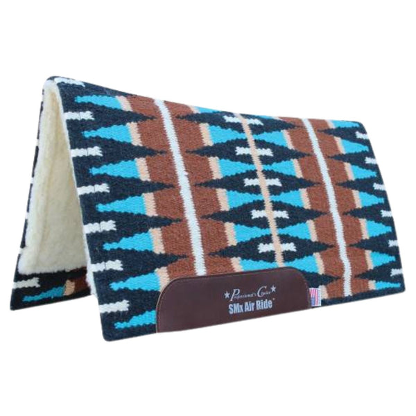 Professional's Choice Comfort-Fit SMx Air Ride Sharp Shooter Saddle Pad, Pacific