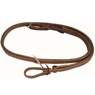 Western Rawhide Harness Leather Adjustable Reins, 5/8"