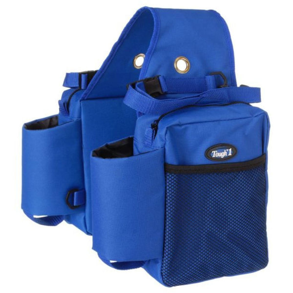 Tough 1 Insulated Nylon Saddle Bag, Blue