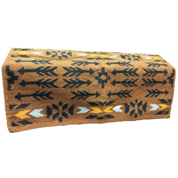 Country Legend Western Saddle Blanket, Brown/Chocolate