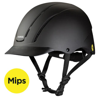 Troxel Spirit Helmet with Mips® Technology , Black Duratec