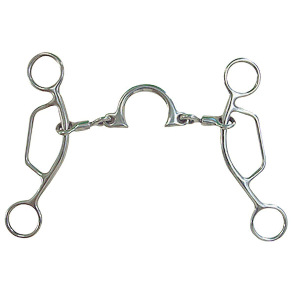 Robart Pinchless Segunda Western Gag Bit, 5"