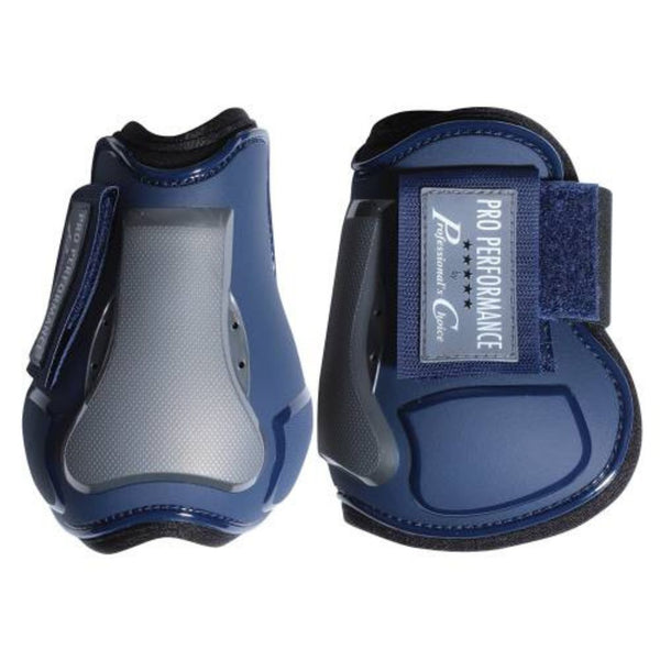 Professional's Choice Pro Performance Show Jump Rear Tendon Boots, Navy