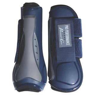 Professional's Choice Pro Performance Show Jump Front Tendon Boots, Navy