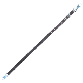 Western Rawhide Short Tie Down, Dark Walnut