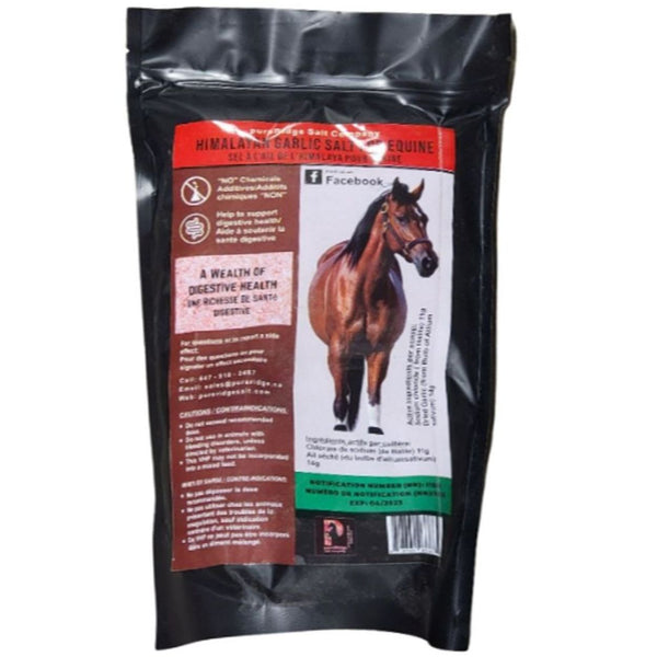pureRidge Salt Company Himalayan Garlic Salt for Equine, 1.5kg