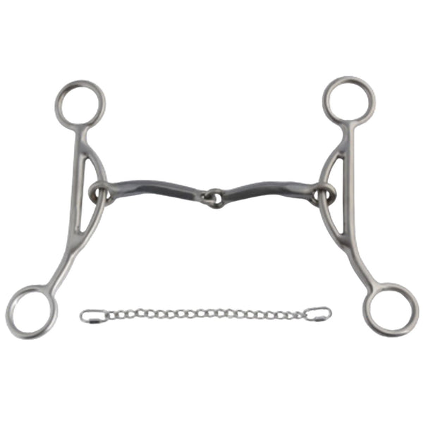 Magic Barrel Racing Gag Bit, 5 1/4"