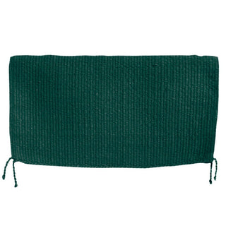 Sierra 34" x 36" Wool Saddle Blanket, Hunter Green