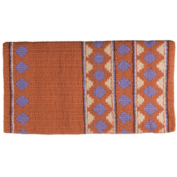 Country Legend Diamond Legend Show Blanket, Umber/Blue