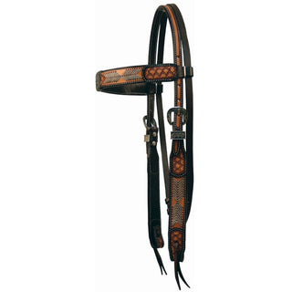 Country Legend Navajo Night Browband Headstall
