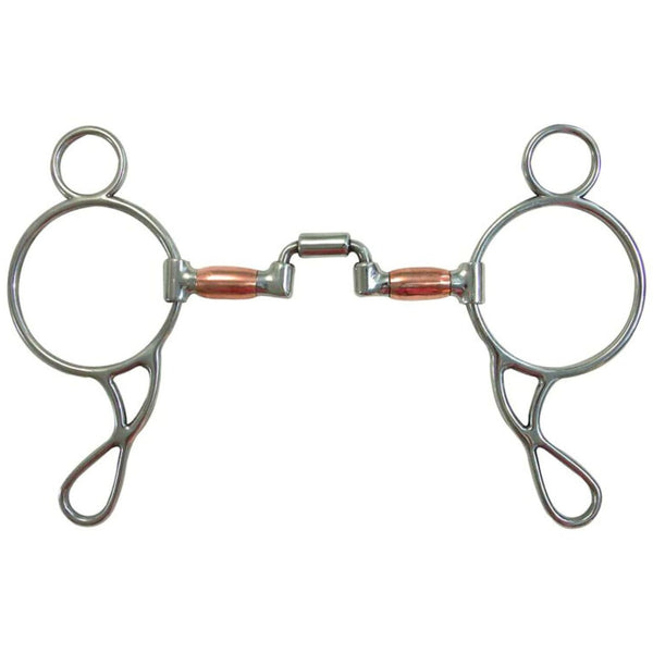 Coronet Low Square Port Wonder Gag Bit, 5"