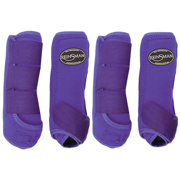 Reinsman Apex Sport Boots 4 Pack, Purple, Medium