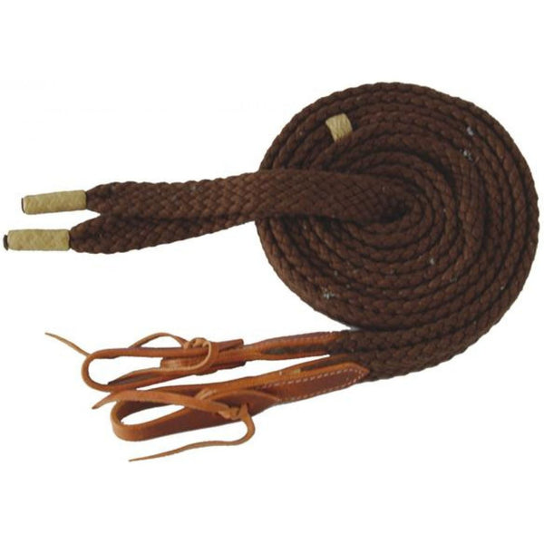 Sierra Flat Soft Split Reins, Brown