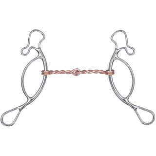 Wire Snaffle Sliding Gag Bit, 5"